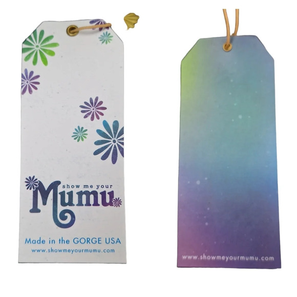 NEW Show Me Your Mumu Black XS Sheer Sleeveless Swiss Dot Maxi Dress Ruffles - Picture 15 of 15